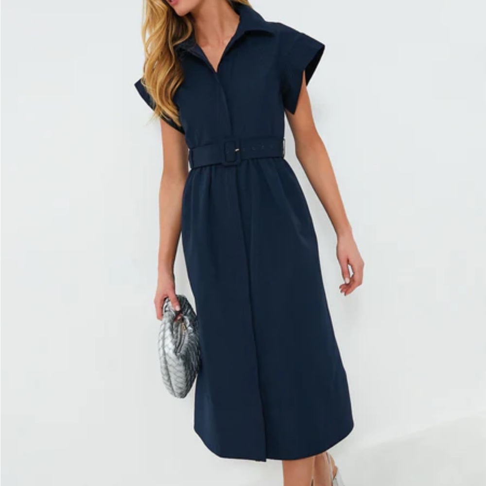 Tuckernuck Navy Chloe Dress xxs